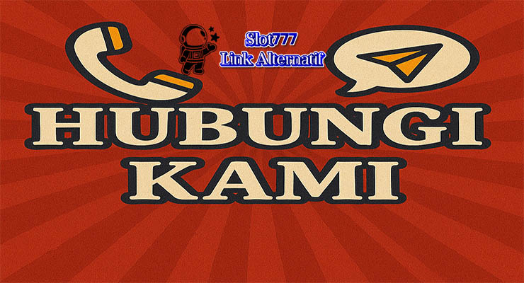 Kontak resmi Slot777 Link Alternatif melalui halaman Hubungi Kami untuk pemain slot online Indonesia