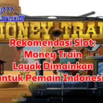 Screenshot Money Train Slot menampilkan gulungan Wild West dan fitur Bonus Heist